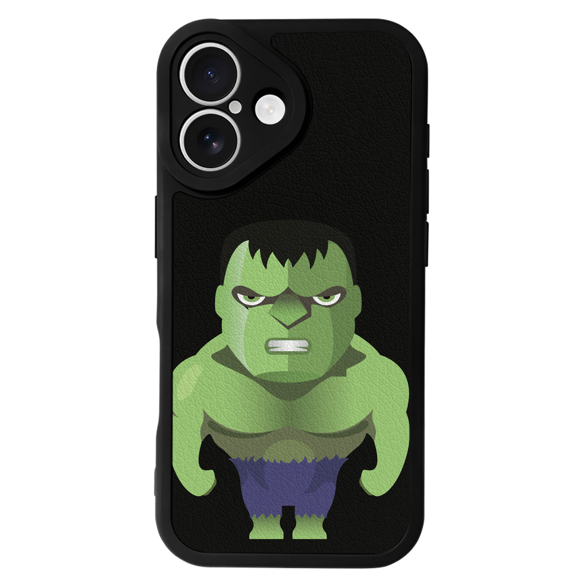 （画像用） アベンジャーズ The Avengers 【iPhone 16シリーズ対応】シリコンスマホケース（レザー調） 材質：シリコン